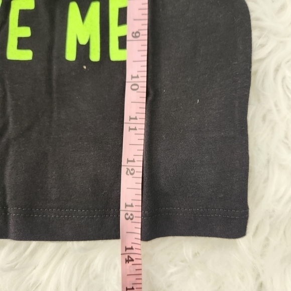 The Children’s Place Glow in the Dark All The Ghouls Love Me Graphic Tee - Black - Picture 4 of 5